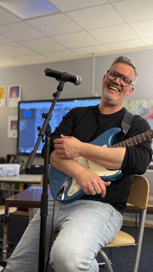 Mathieu Thioly, enseignant de musique